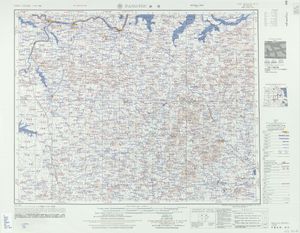 딩위안(TING-YÜAN) 지역을 포함한 지도 (1953년)