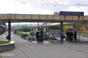 2016년 센텐드레 기차역