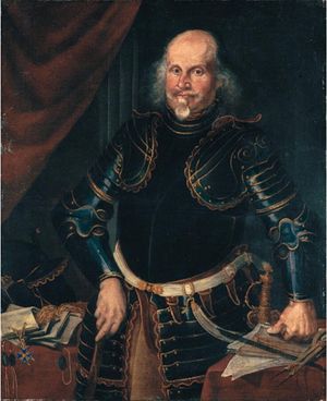 에르마노 스트로이피의 콘도티에로의 초상화