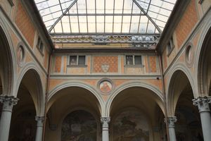 보티 회랑, 안드레아 펠트리노의 프레스코 장식, 1510-14