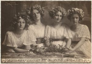 네 자매 (프랭크 유진, 1900년경)