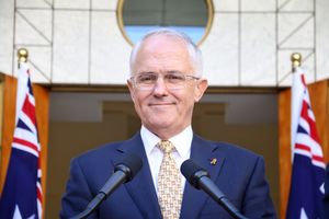 2016년 3월의 말콤 턴불 총리