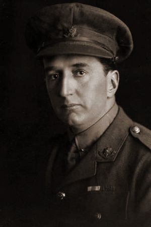 제1차 세계 대전 중 왕립 퓨질리어스 연대의 브루스 대위