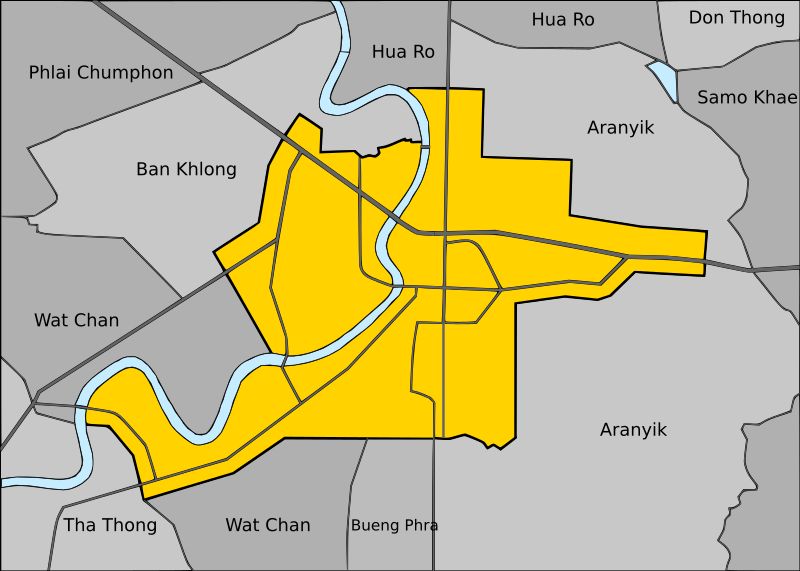 나이므앙 읍 지도