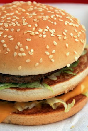 맥도날드 빅맥 햄버거