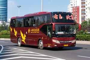 베이징과 유위현을 연결하는 펑타이 구 류리차오의 시외버스.