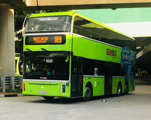 타워 트랜짓 싱가포르에서 운행하는 유통 E12DD 전기 버스