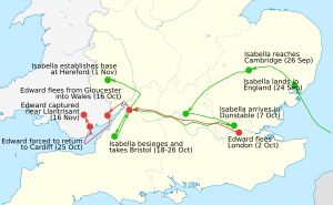 이자벨과 에드워드의 1326년 캠페인