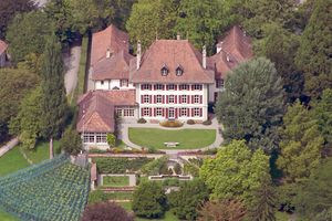 게르젠제 재산의 항공 사진