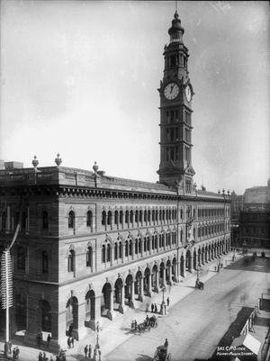 1900년경 시드니 중앙 우체국