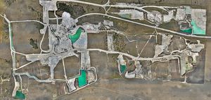 쿤와라라 광산(KG1)의 항공 사진