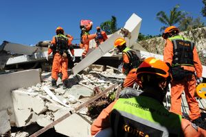 중앙119구조단 활동 모습