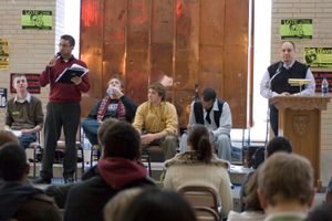 2008년 맥마스터 학생회 회장 후보 토론회