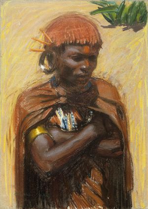 갈렌-칼레라의 케노수아의 초상, 1909–1910