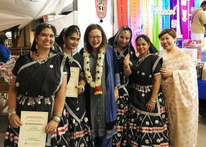 문화 행사에서 림