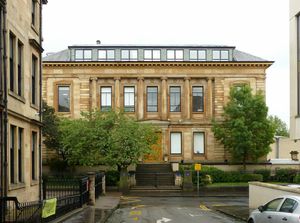 듀어가 다닌 글래스고 아카데미. 당시 남자만 다니는 사립 학교였다.