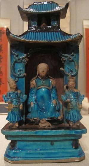 장수성, 중국, 명나라, 16세기, 유약 석기