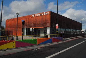 재건축된 페리 바 기차역