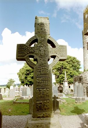 모나스터보이스(Monasterboice)에 있는 뮤어데크의 하이 크로스(Muiredach's High Cross), 10세기