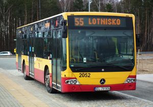 우치에서 많이 사용되는 메르세데스 코넥토 LF 버스