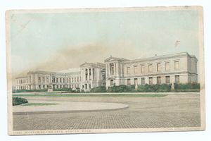 1913–1918년경 펜웨이에 있는 새로운 MFA 건물