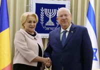 2018년 4월 이스라엘 대통령 레우벤 리블린과의 만남에서 비오리카 던칠러