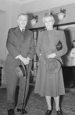 1940년 조르주와 폴린 바니에