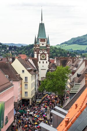 프라이부르크에 있는 옛 도시 문 중 하나인 마르틴 문