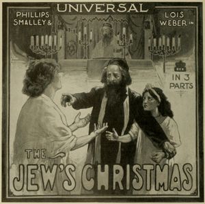 The Jew's Christmas (1913) 포스터