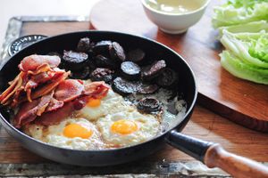 풀 아일랜드식 아침 식사