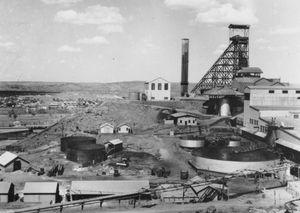 1951년 마운트아이자 광산