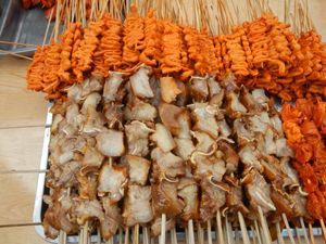 마닐라의 길거리 음식 예시