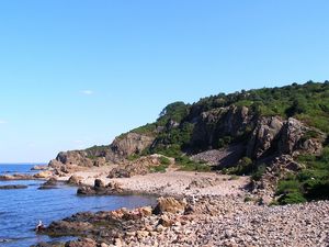 스웨덴의 호브스 할라르(Hovs Hallar)가 있는 비에레쿠스텐 자연 보호 구역