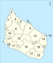 번호가 매겨진 덴마크 교회의 교구