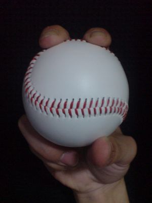 포심 패스트볼의 손가락 그립