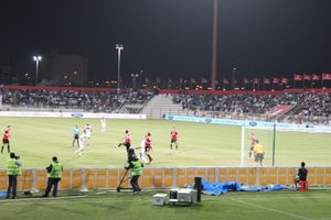 라시드 스타디움, 2012년 1월 (AC 밀란 vs 파리 생제르맹)