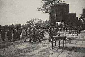 1926년 바오다이 황제 즉위식의 관료들