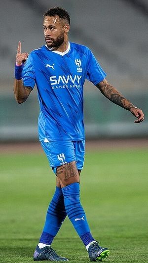 2023년 알 힐랄에서 뛰고 있는 세계적인 축구 선수 네이마르