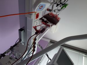 수혈 과정 중 보관된 혈액