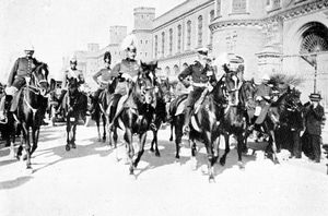 1914년 4월 초 칠레 산티아고에서 헨리히 폰 프로이센 왕자