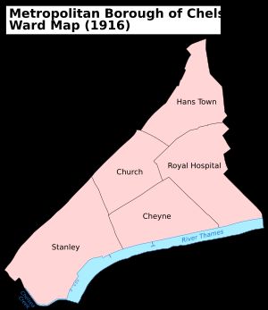 1916년의 첼시 도시 자치구