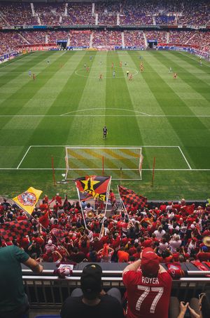 Sports Illustrated Stadium during a Hudson River Derby Match