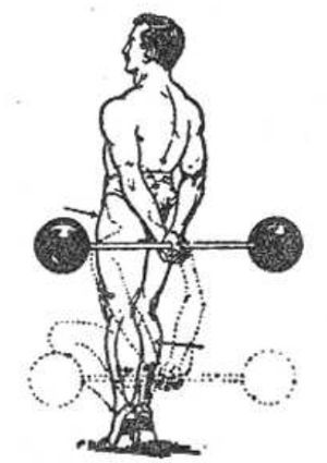 조지 해켄슈미트의 저서 The Way to Live (1908) 70페이지에 묘사된 핵 스쿼트