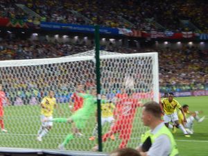 2018 FIFA 월드컵 16강전에서 잉글랜드를 상대로 동점골을 넣는 미나