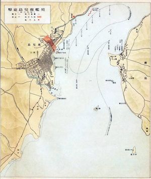 사쓰에이 전쟁의 그림(토미야마 방 「대일본독사지도」)