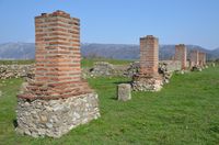 다키아 전쟁을 위한 트라야누스의 준비 기간 중 모이시아 수페리오르 (세르비아)에 서기 100년에 지어진 디아나 요새