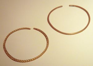 갈라티아 토크, BC 3세기, 히디르시흘라르 고분, 볼루. 이스탄불 고고학 박물관.