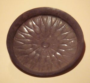 갈라티아 접시, BC 3세기, 히디르시흘라르 고분, 볼루. 이스탄불 고고학 박물관.