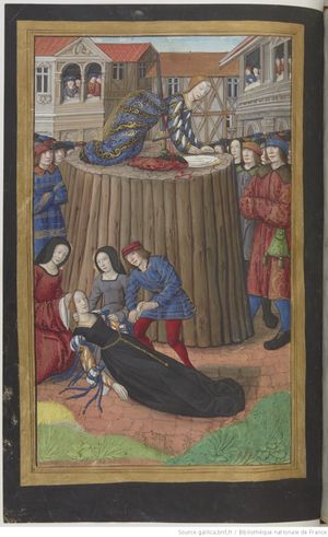 오빠 마카레우스와의 사랑으로 인해 죽어가는 카나케