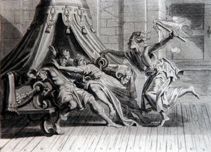 티시포네가 아타마스와 이노를 광분하게 하다 (17세기)